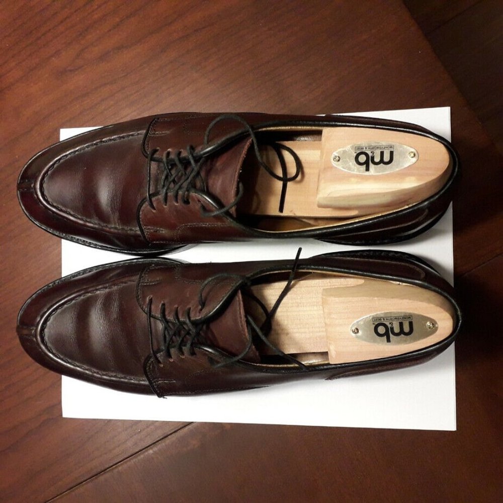 Allen Edmonds Bradley Men's Oxblood Leather SplitT